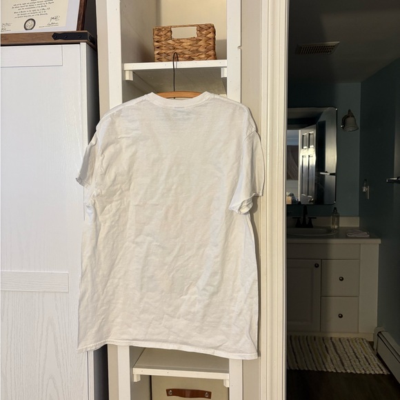 Liquid Blue White T-Shirt - Picture 3 of 3